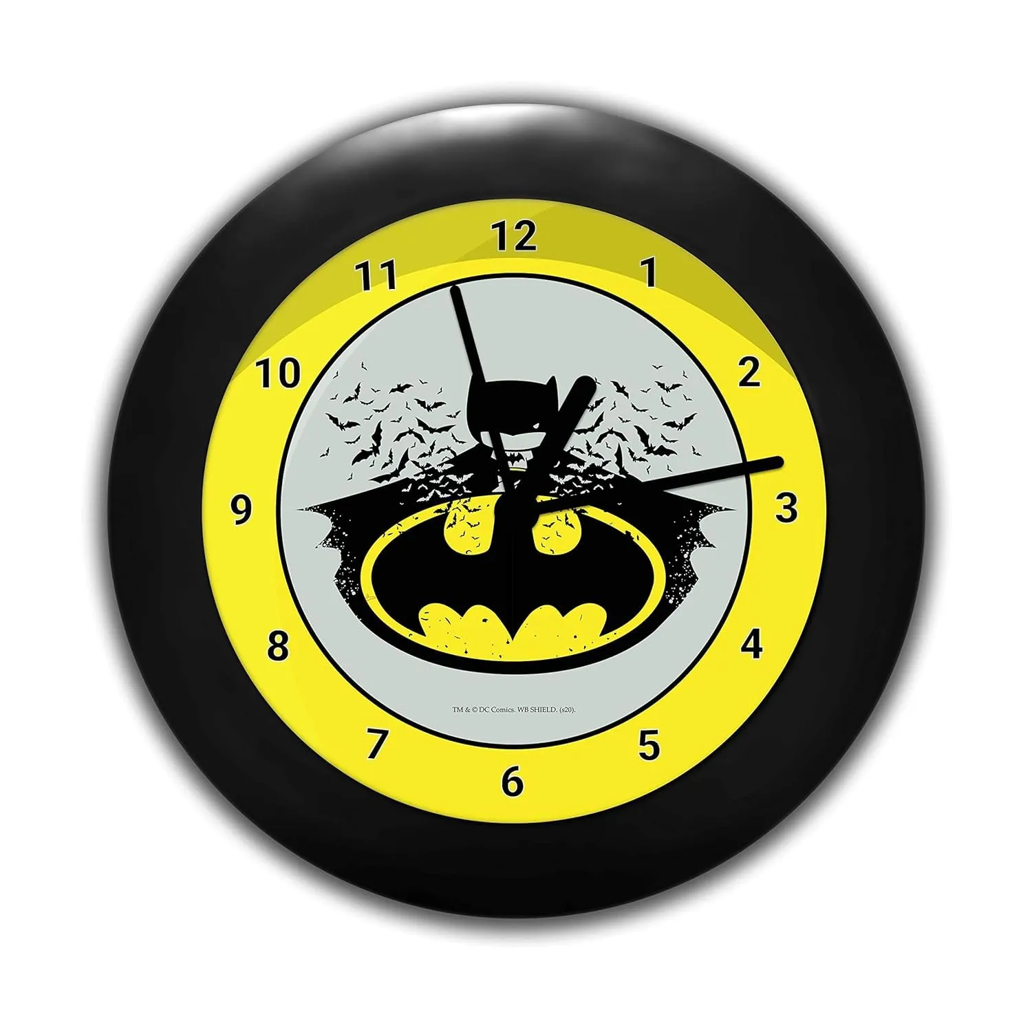 Epic Stuff - DC Comics Batman Chibi Table Clock Birthday Gift Official Licensed by Warner Bros,USA (India) Best Valentine's Day Gift