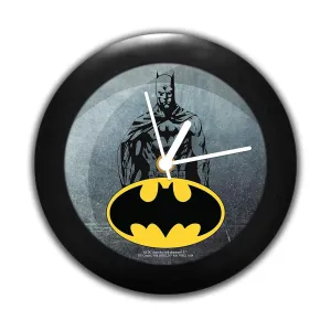 Epic Stuff - DC Comics -Grunge Batman Plastic Table Clock- Birthday Gift Official Licensed by Warner Bros, USA (India) Best Valentine's Day Gift- Multicolour
