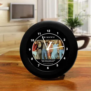Epic Stuff - Friends TV Series Crazy Friends Table Clock Official Licensed by Warner Bros, USA