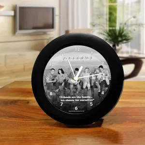 Epic Stuff - Friends Tv Series Family Table Clock (with Number) for Desk |Table Clock for Office, Gift Set Birthday Gift Official Licensed by Warner Bros, USA