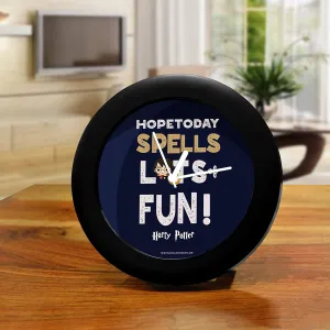 Epic Stuff - -Harry Potter Chibi Spells & Fun | Table Clocks Desk Clock | Table Clock for Home Decor |Table Clock for Office- Official Licensed by Warner Bros, USA