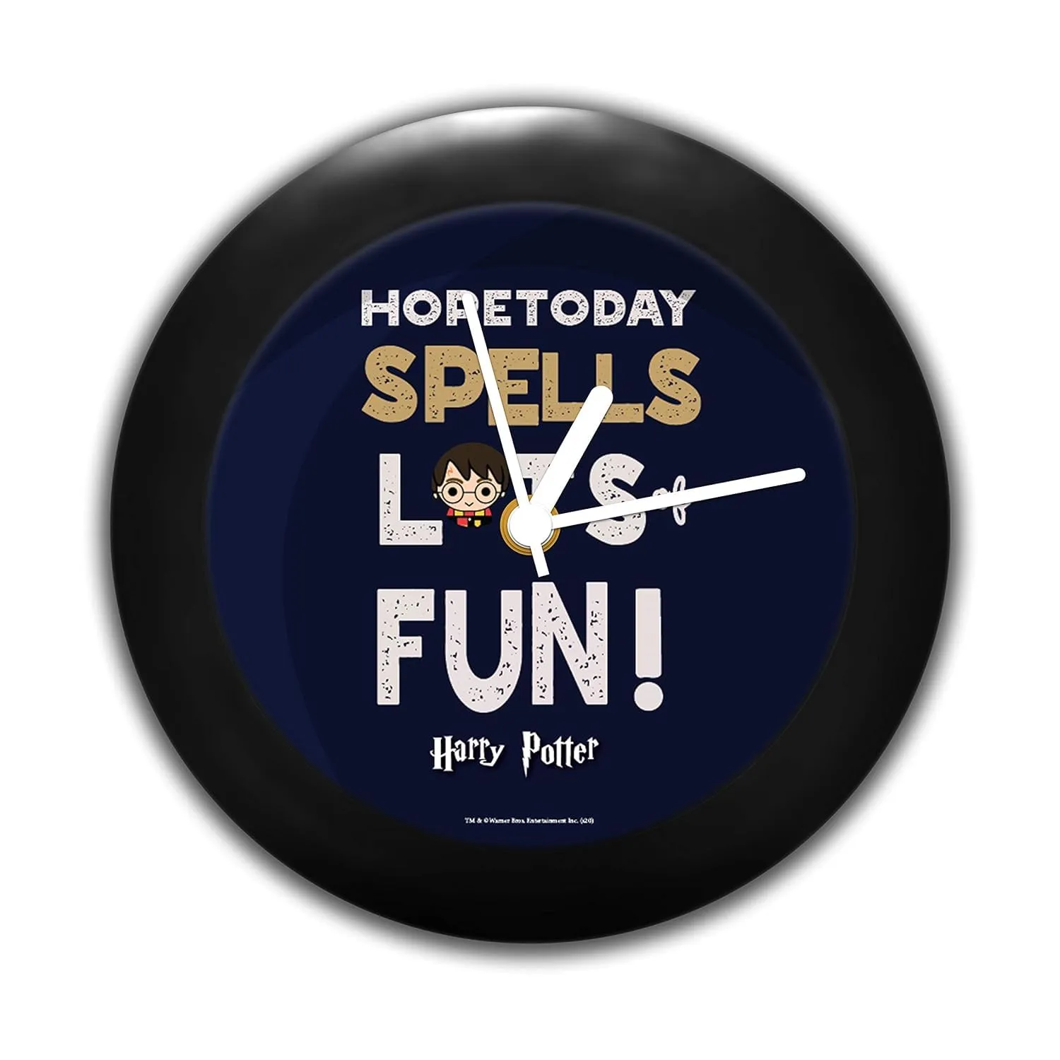 Epic Stuff - -Harry Potter Chibi Spells & Fun | Table Clocks Desk Clock | Table Clock for Home Decor |Table Clock for Office- Official Licensed by Warner Bros, USA