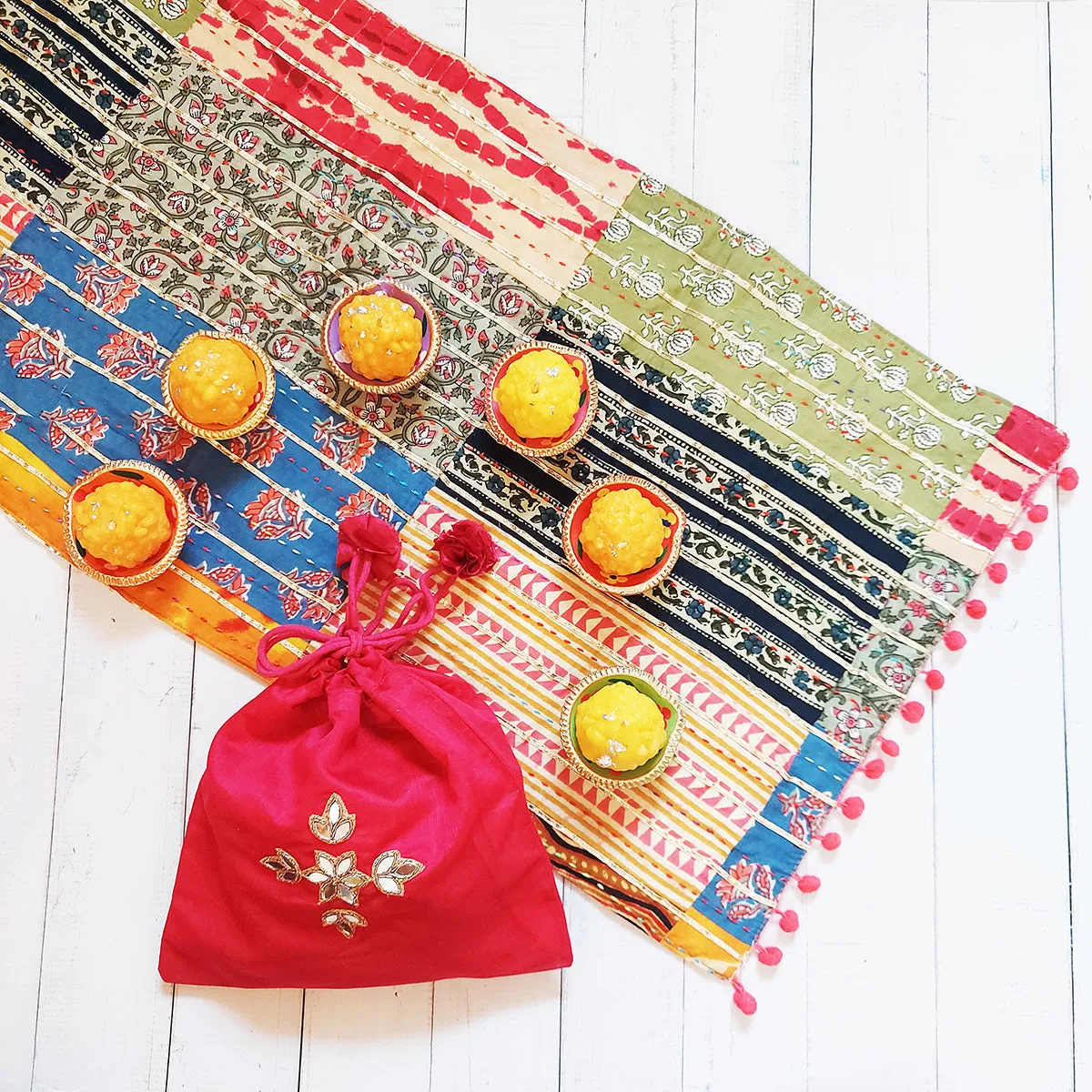 Festive Gift Hampers | Vibrant Patchwork Hamper