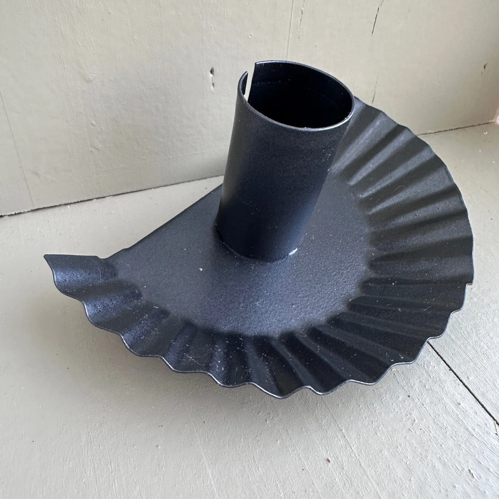 Fluted Window Candle Holder