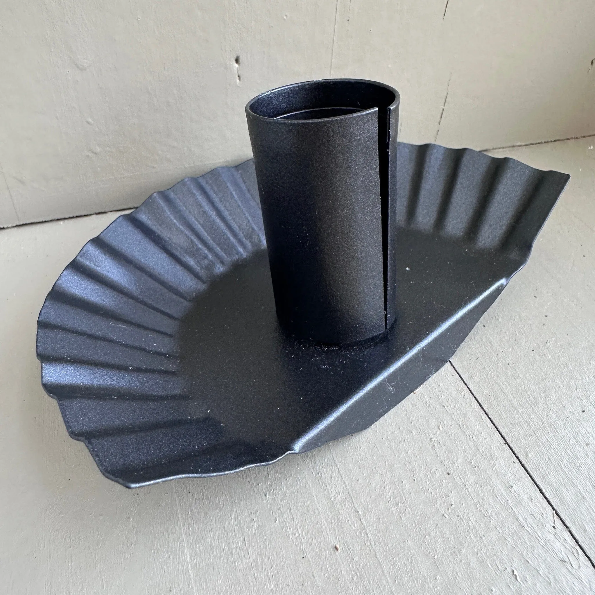 Fluted Window Candle Holder