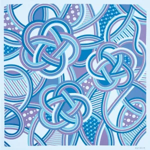 Furoshiki, Japanese Traditional Handkerchief Wrapping Cloth - Water Repellent 110cm REBRAIN Yuka
