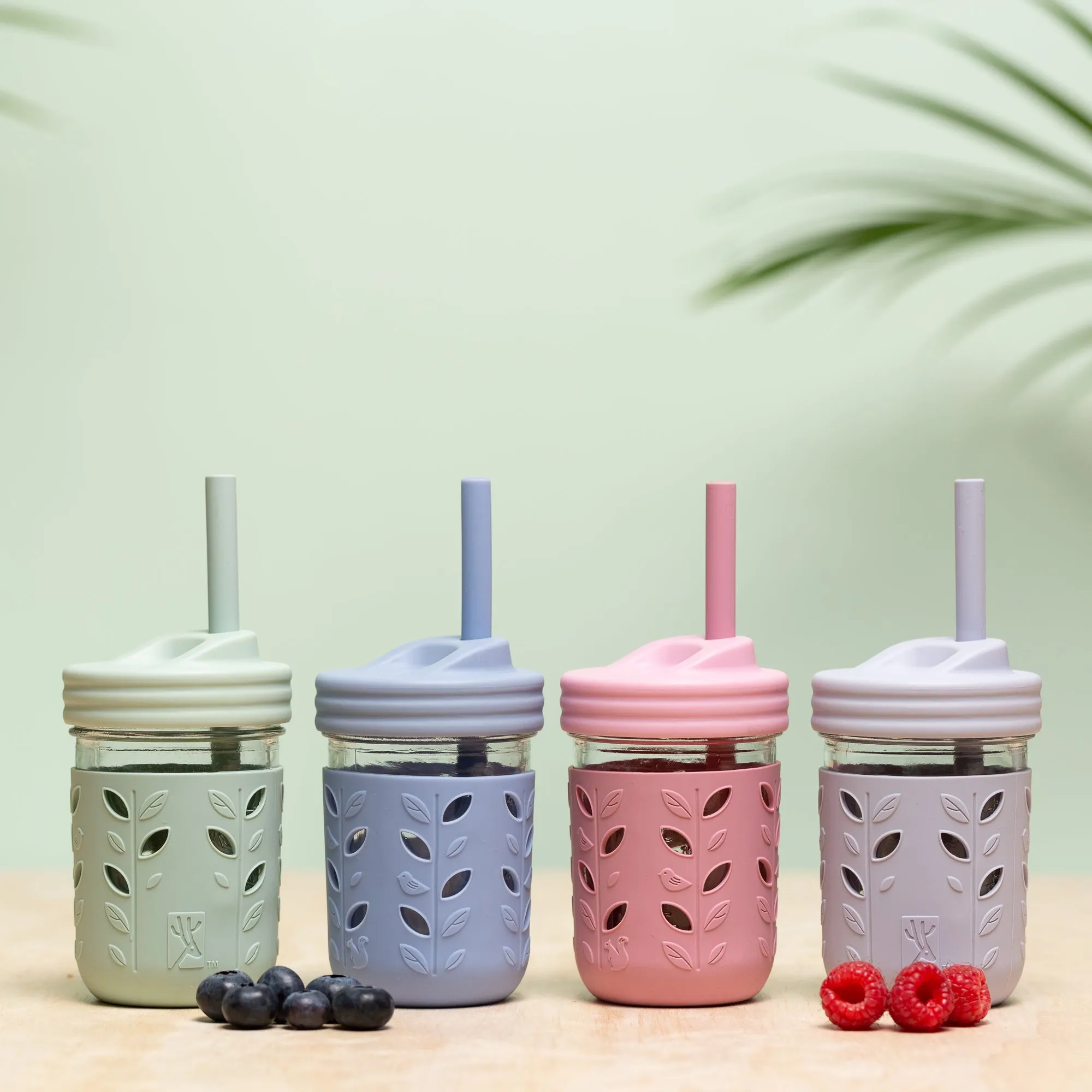 Glass 8oz Mason Jar Drinking Tumblers   Food Storage