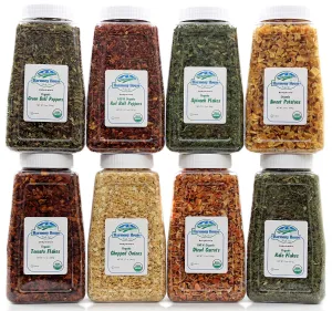 Harmony House - Organic Vegetable Pantry (8 Varieties, Quart Size)