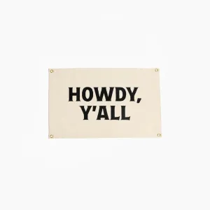 Howdy, Y'all Wall Hanging