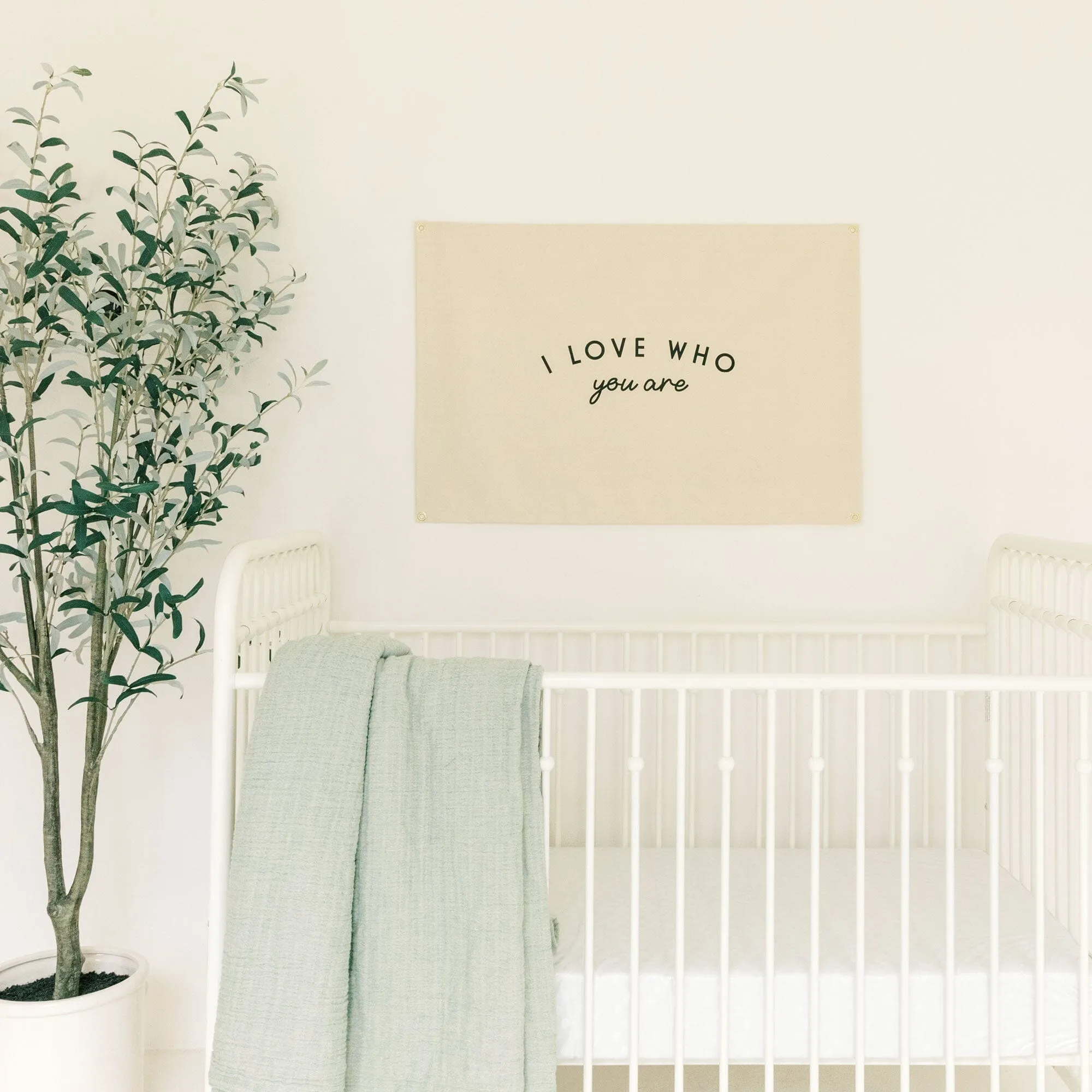I Love Who You Are Wall Hanging