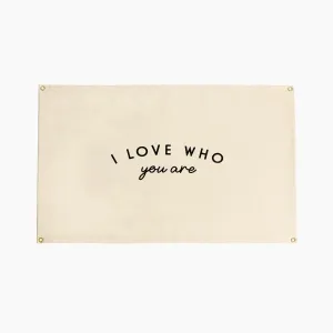 I Love Who You Are Wall Hanging