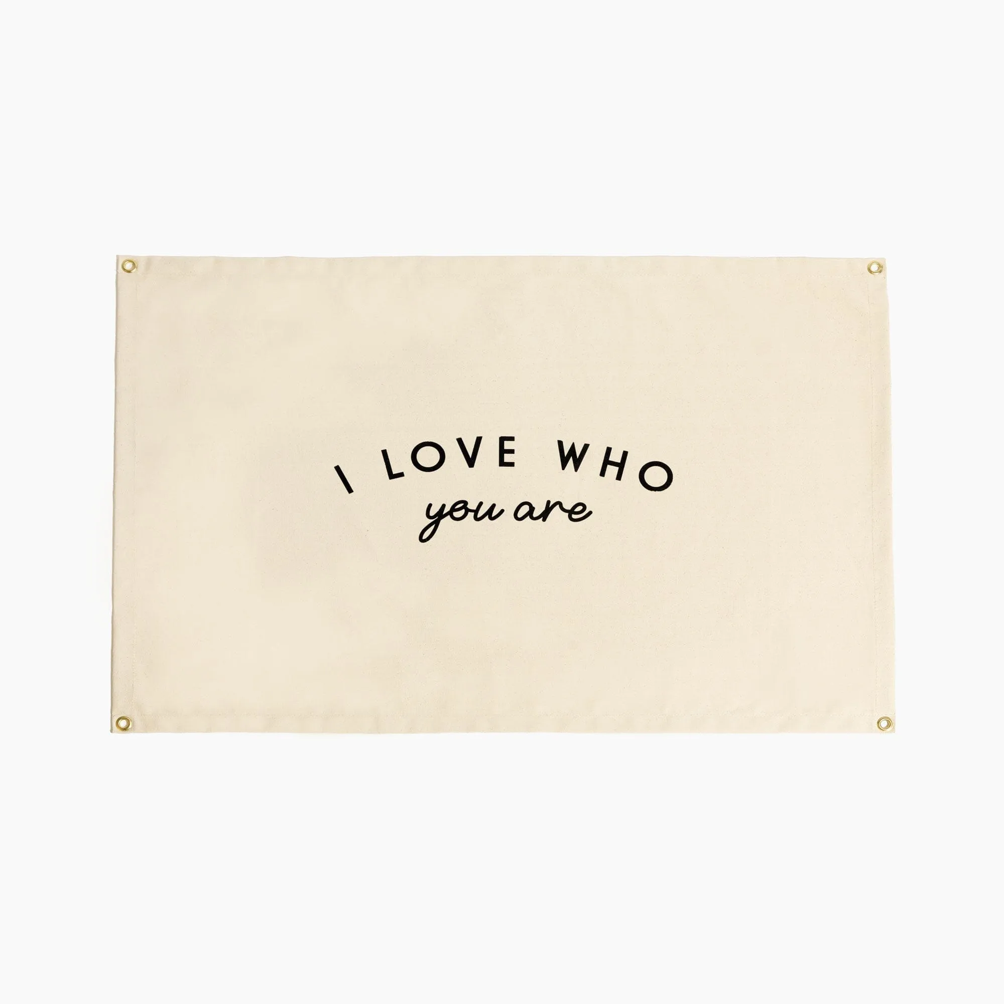 I Love Who You Are Wall Hanging