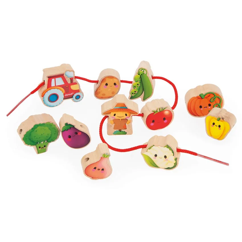 Janod - Threading Vegetables