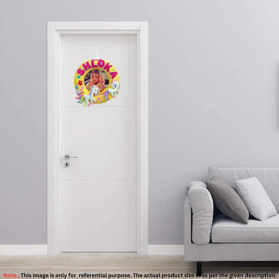 Junior Unicorn Dreams Personalised Photo Hoop