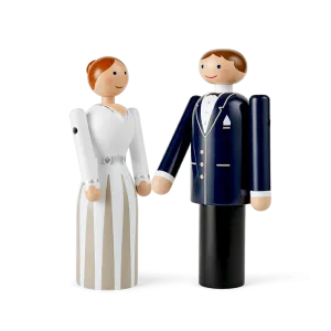 Kay Bojesen Bride & Groom, Small
