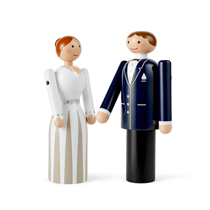 Kay Bojesen Bride & Groom, Small