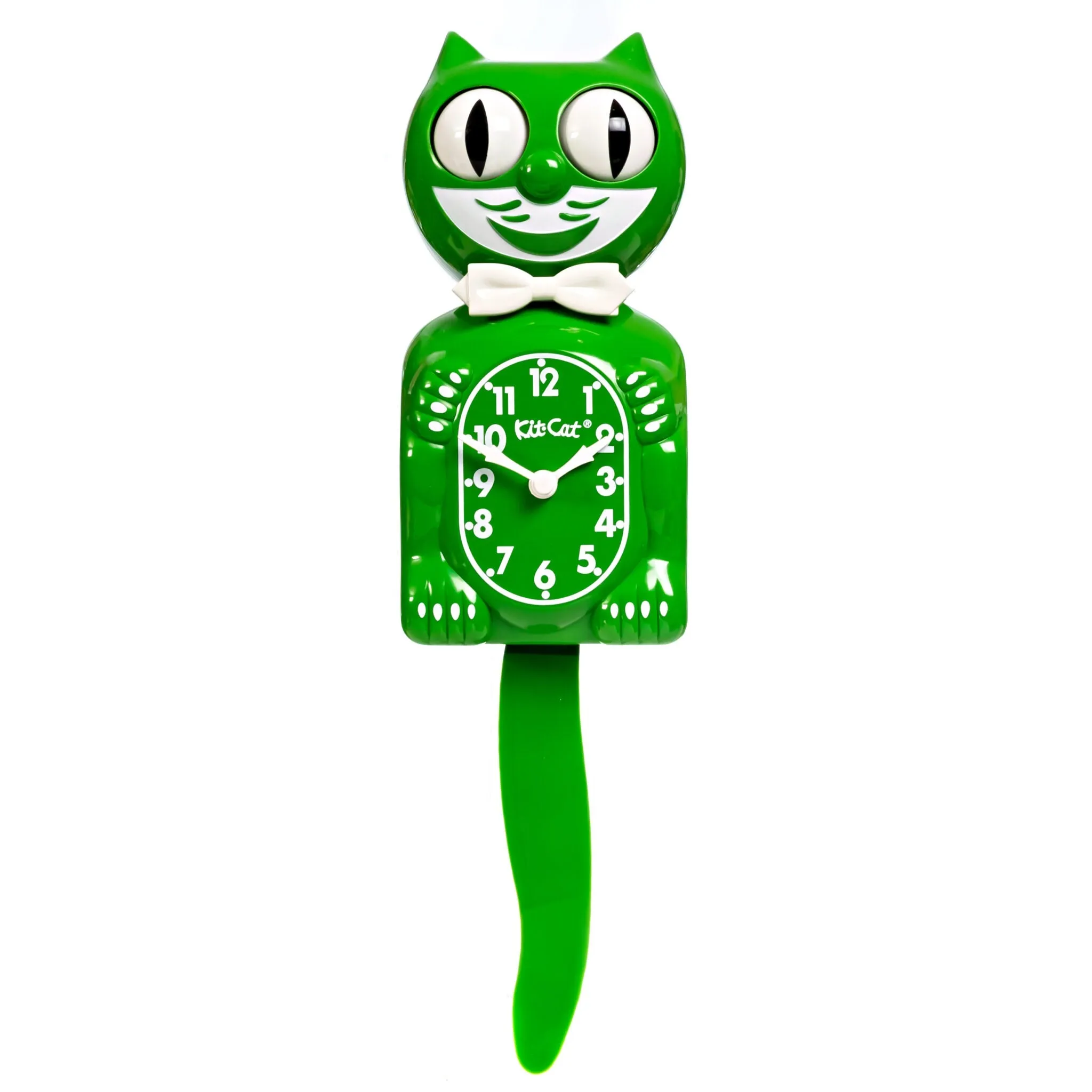 Kit-Cat Klock Classic Green (15.5″ high)