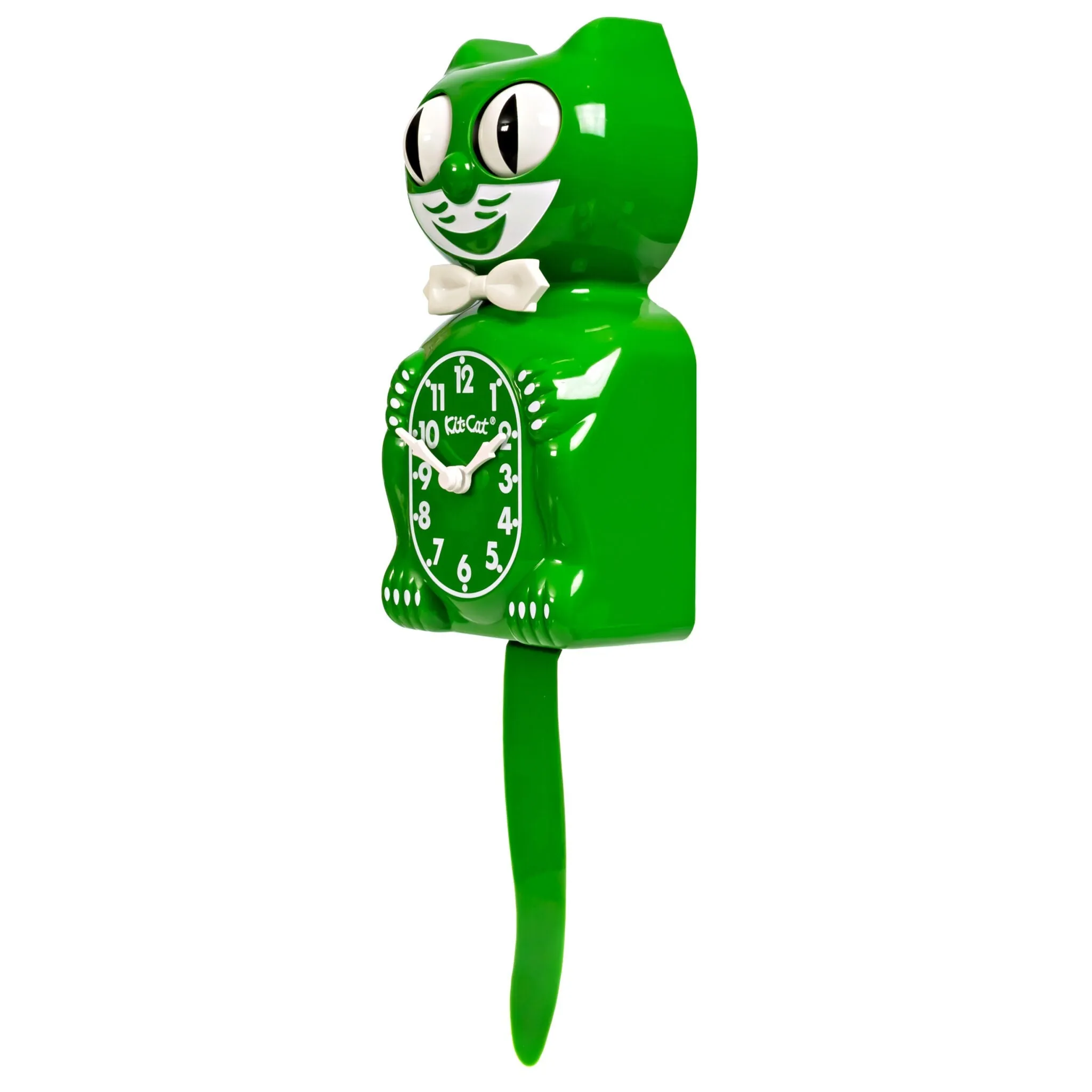 Kit-Cat Klock Classic Green (15.5″ high)