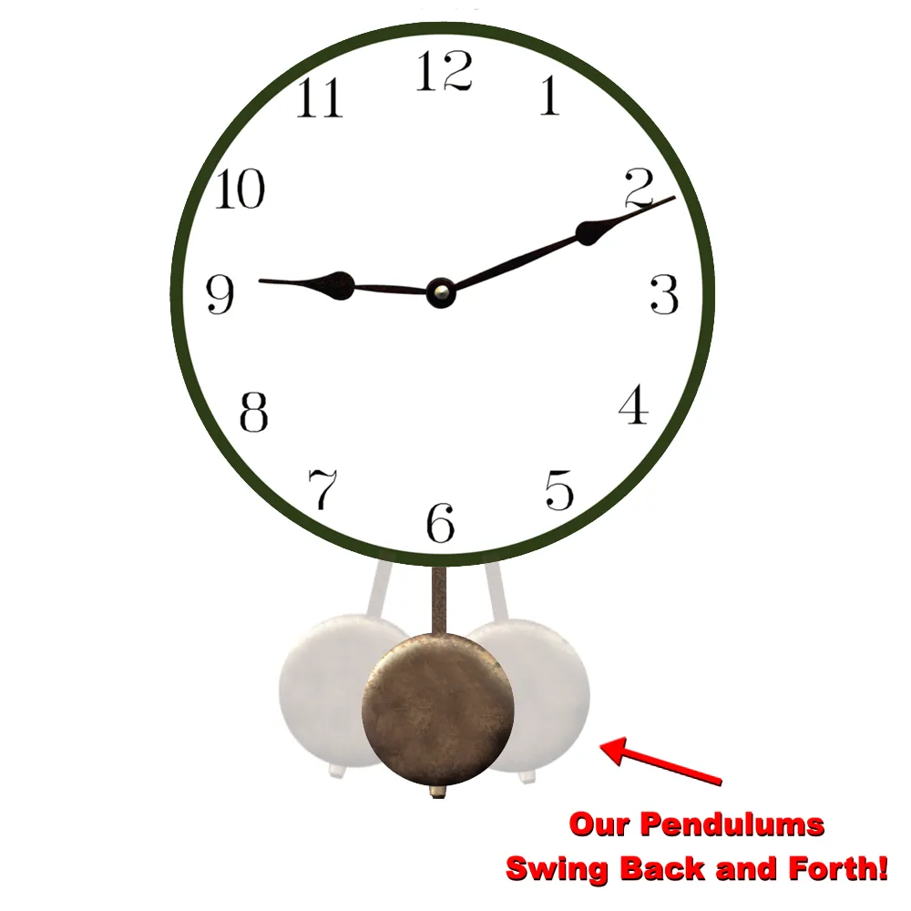 Laundry Room Wall Clock- Black Laundry Room Clock