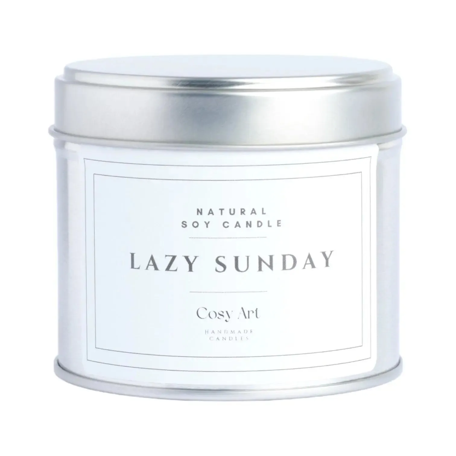 Lazy Sunday Coffee & Vanilla Candle in Tin 250ml