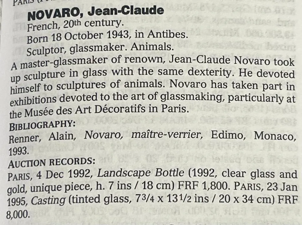 Lidded Angel flask by Jean-Claude Novaro - burgundy 2010 - 15"