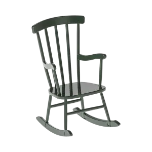 Maileg rocking chair for mice - dark green