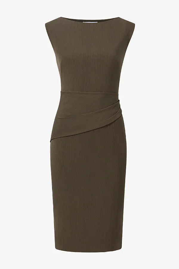 Maisie Dress - Recycled WonderTex :: Kale