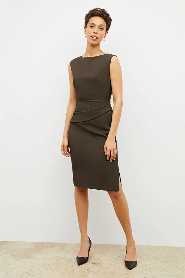Maisie Dress - Recycled WonderTex :: Kale