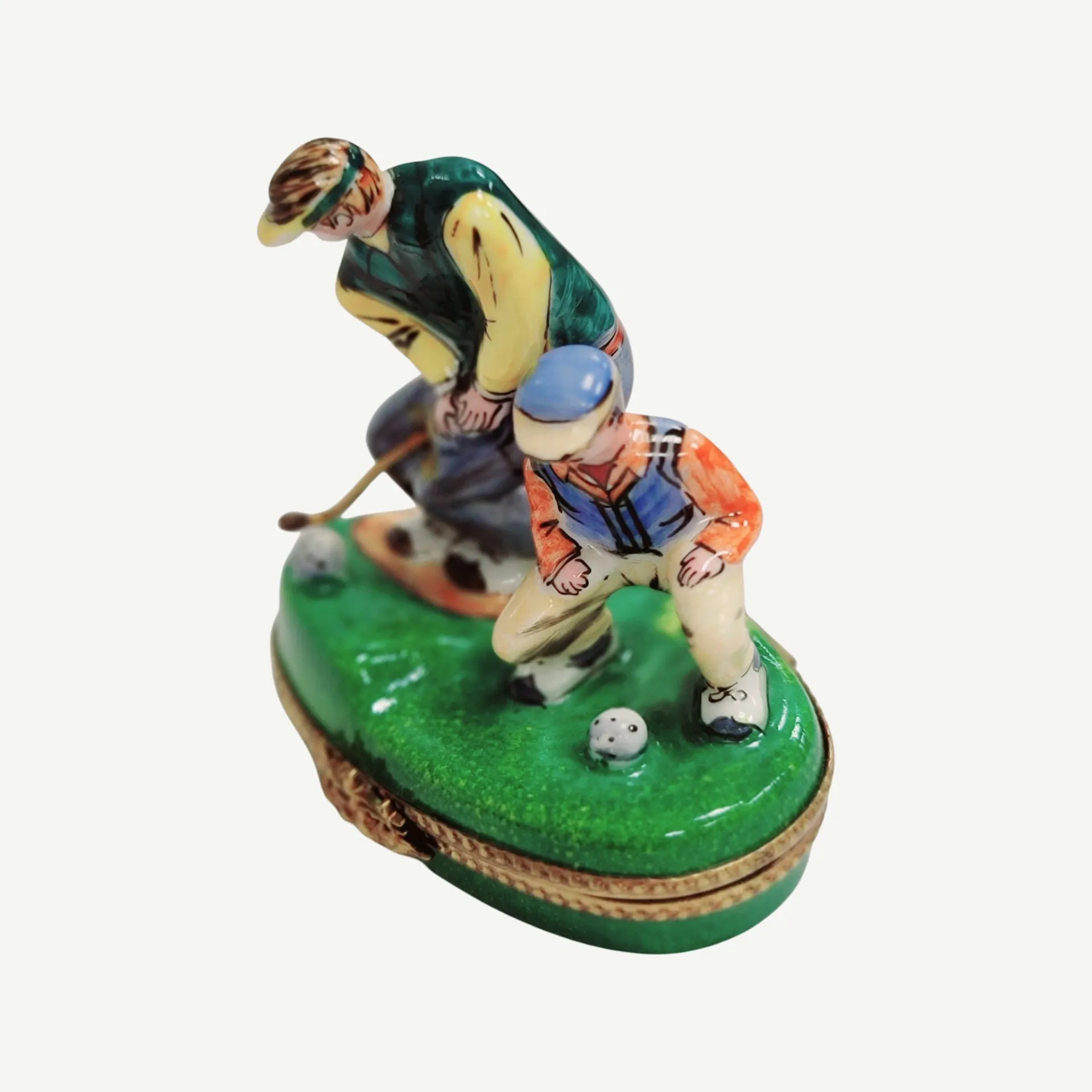 Men Playing Golf Sports