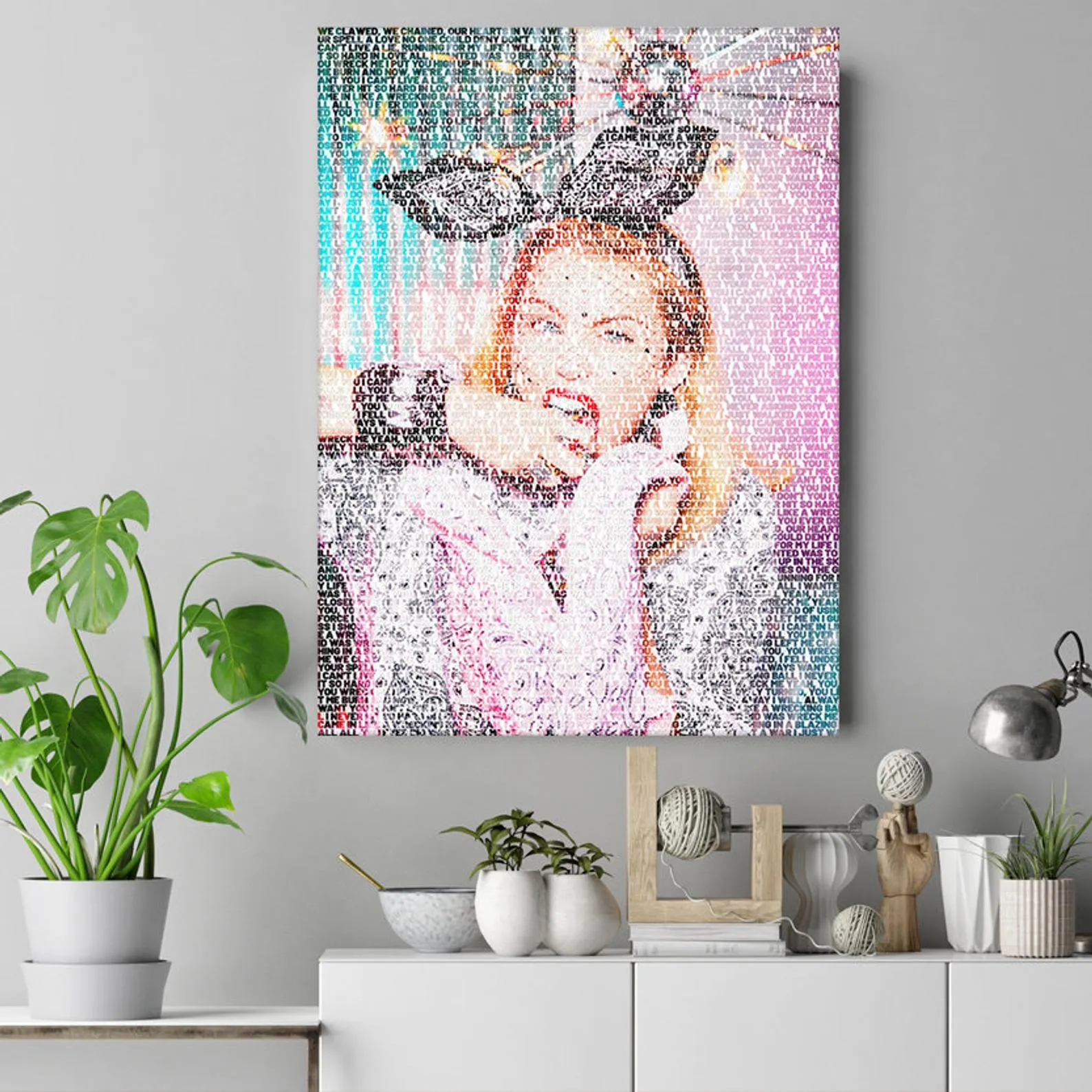 Miley Cyrus Poster, Allen Print, Basketball Player Art, Custom Sport Canvas, Custom Poster, Home Decor, Wall Hangings
