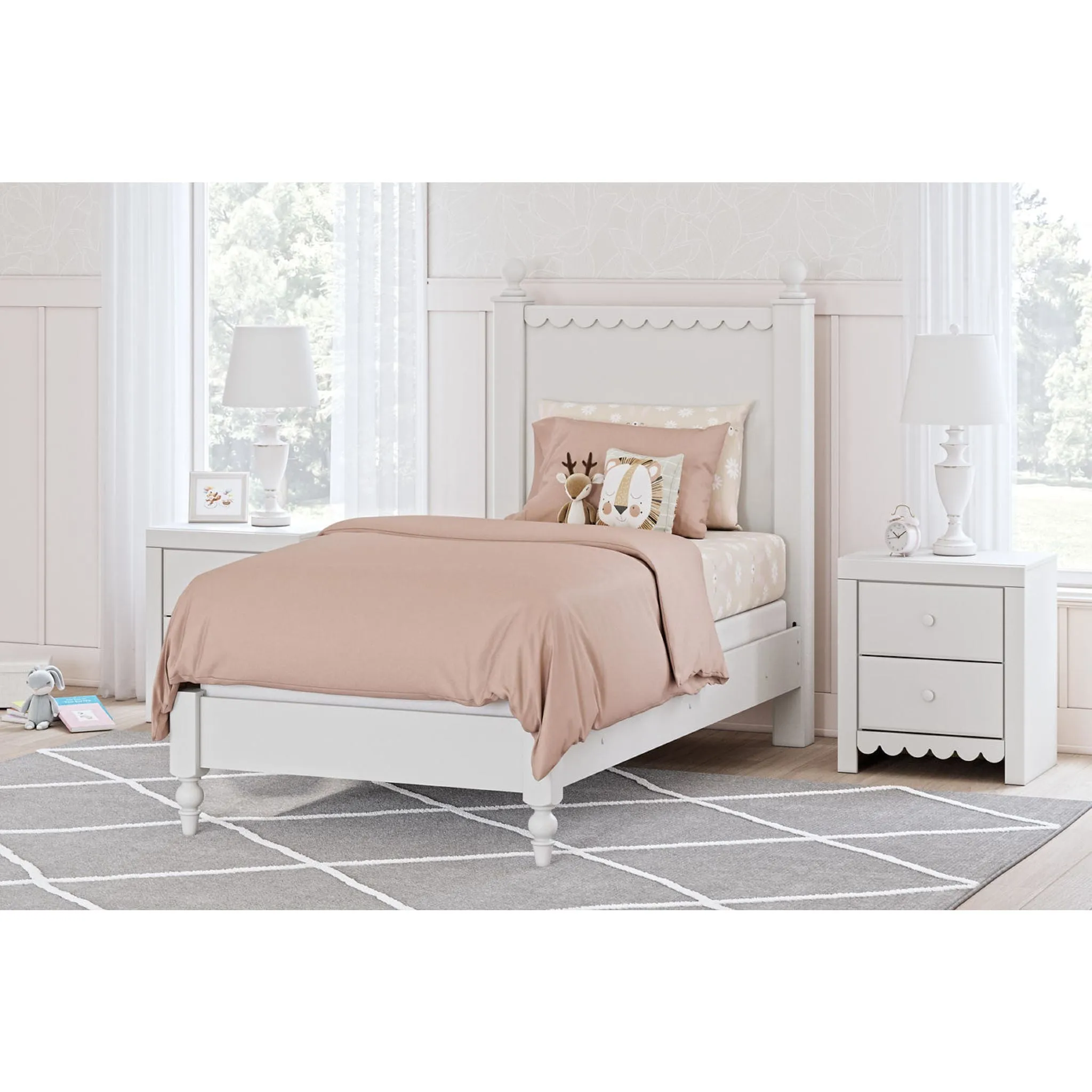 Mollviney Twin Panel Bed