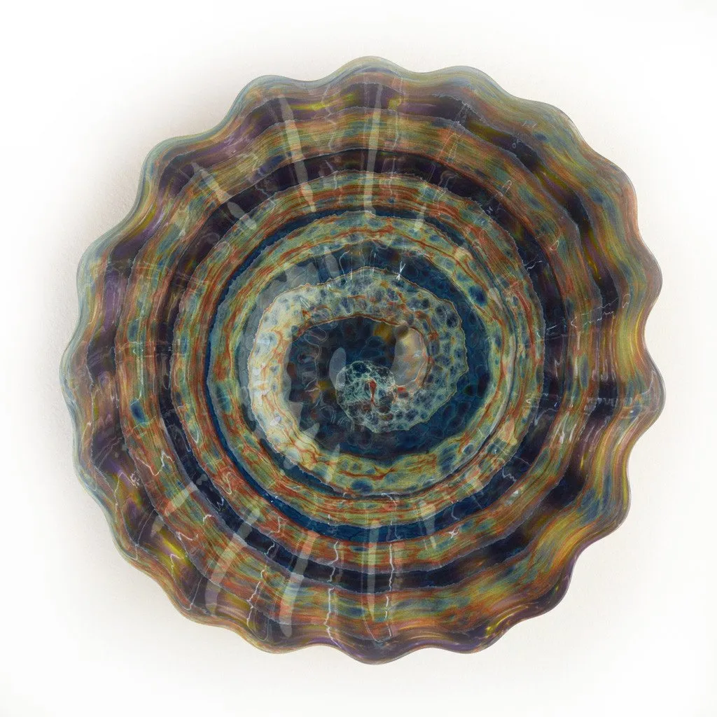 New Beginnings Purple Platter