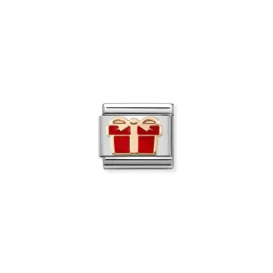 Nomination Composable Link Red Gift, 9K Rose Gold & Enamel