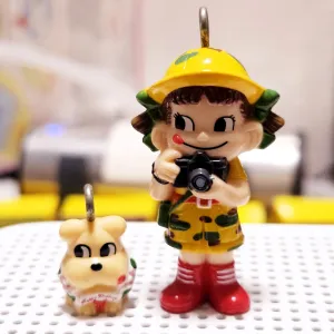 Peko-Chan Explorer & Doggy Charm
