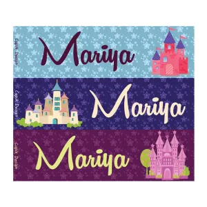 Personalised Fairy Tale Waterproof Stickers - Rectangular
