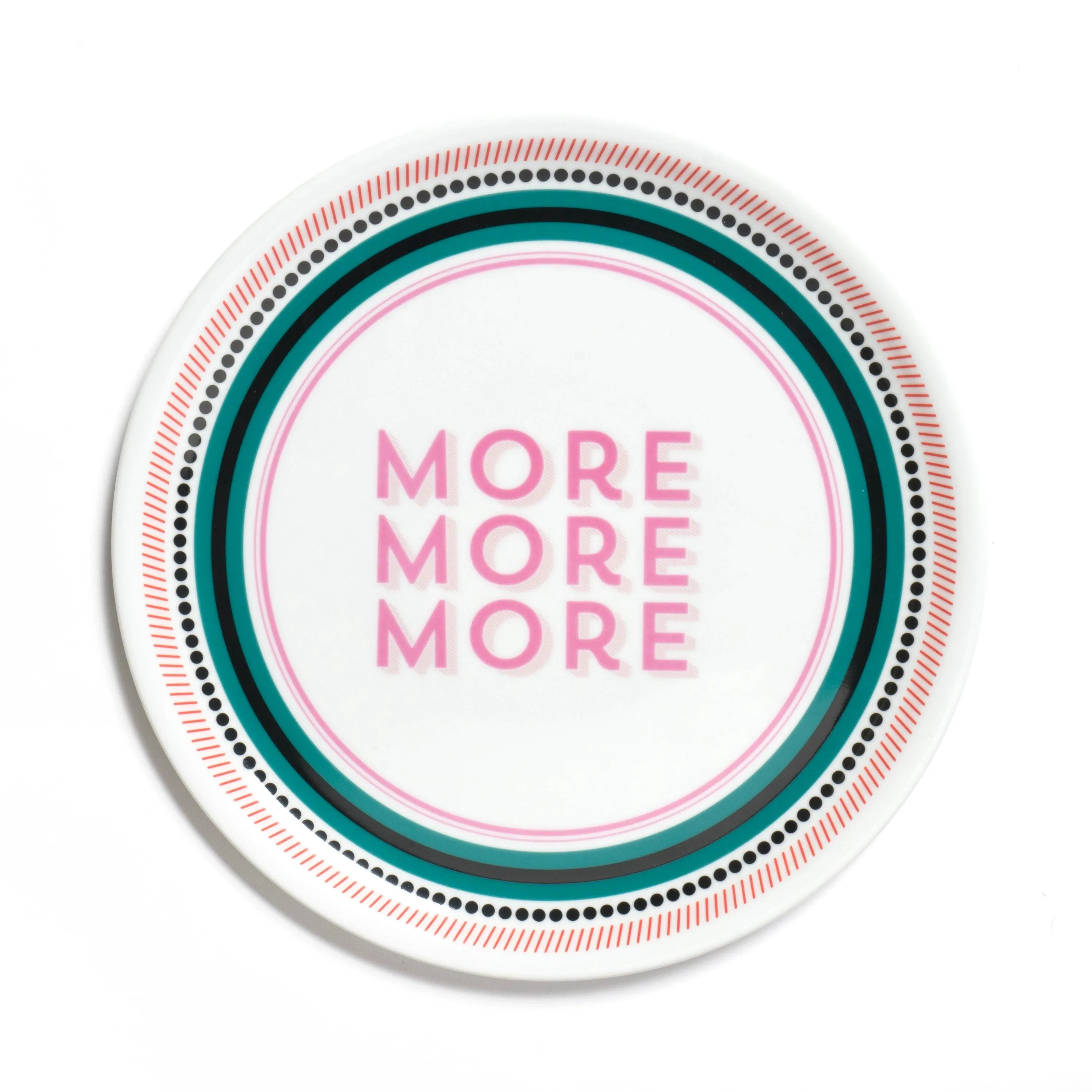 Pizza Plate "More More More"