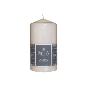 Prices Altar Candle Unscented 150 x 80mm