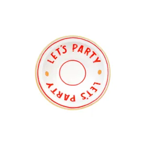 "Let's Party" Salad Bowl