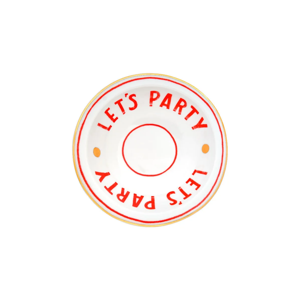 "Let's Party" Salad Bowl