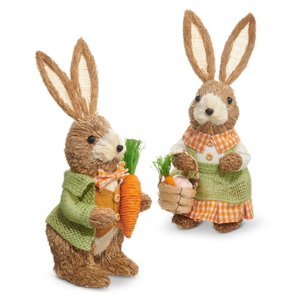 Raz Imports 2024 The Carrot Patch Carrot Patch Bunny, Asst of 2