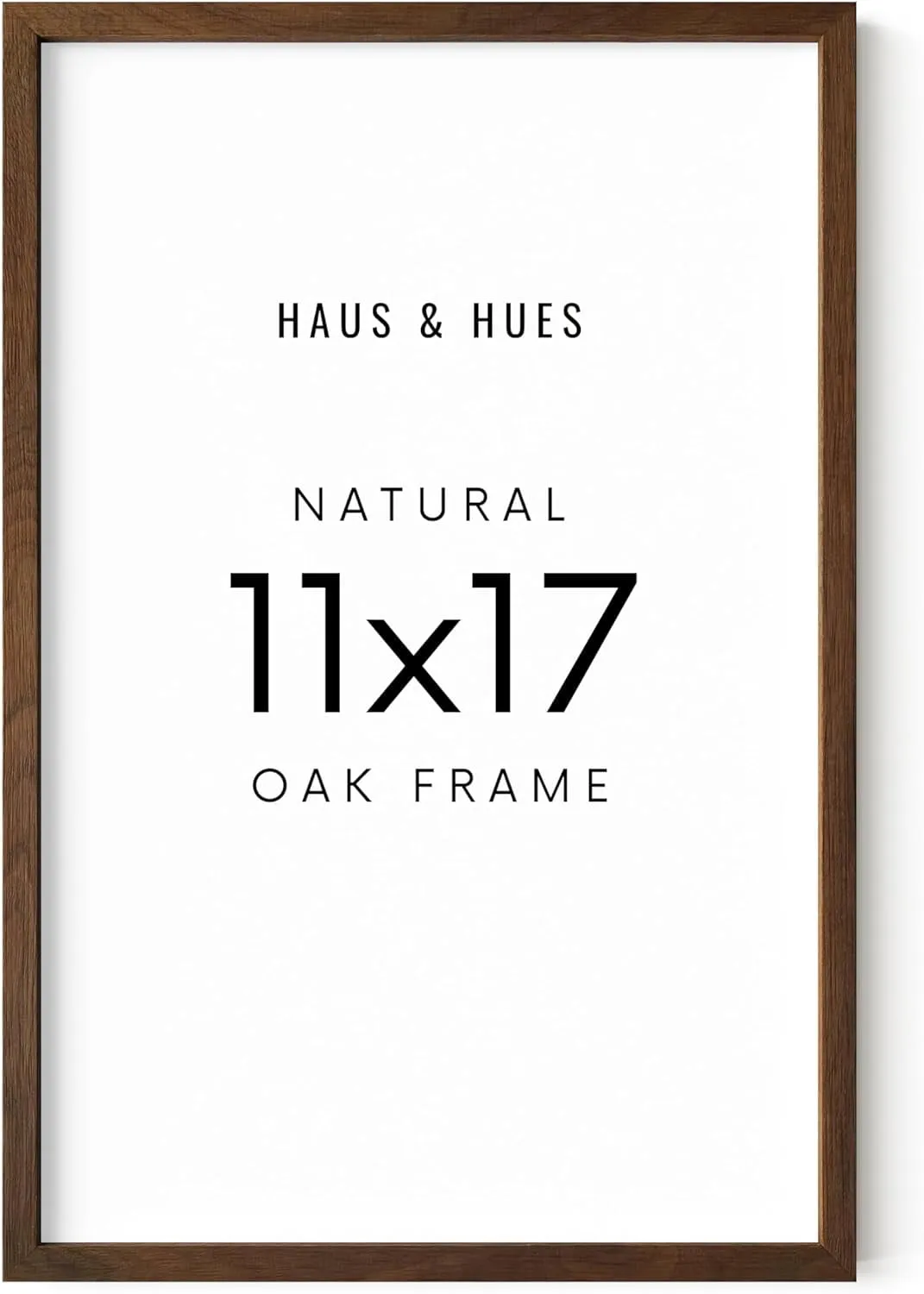 relaxed HAUS AND HUES 11x14 Black Frame Set of 9 a?? 11x14 Black Picture Frame That Comes Ready-to-hang, Black 11x14 Picture Frame Perfect for Hanging Vertically or Horizontally, 11x14 Frame Black Walnut 12 x 18