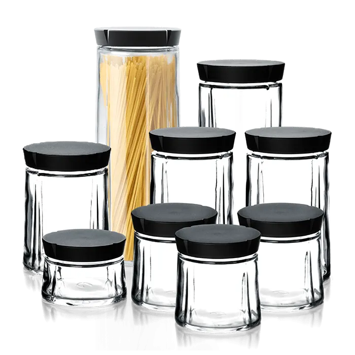 Rosendahl Grand Cru Storage Jar Set, 9 pcs.
