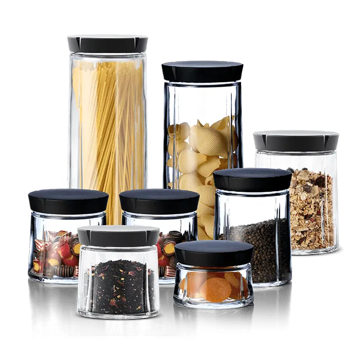 Rosendahl Grand Cru Storage Jar Set, 9 pcs.
