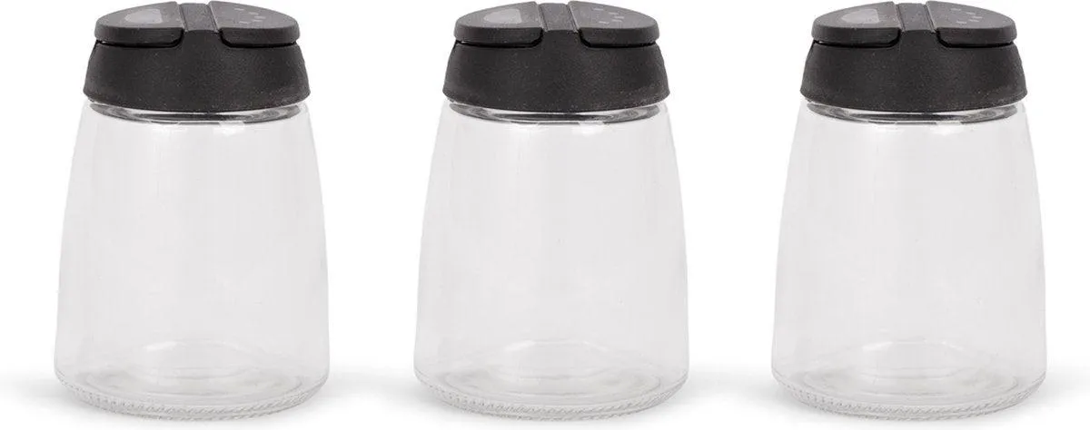 Senza Storage Spice Glass Jars - Set of 3