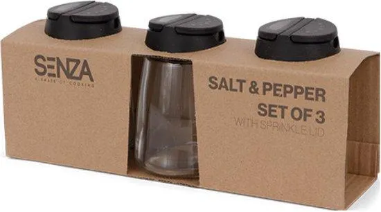 Senza Storage Spice Glass Jars - Set of 3