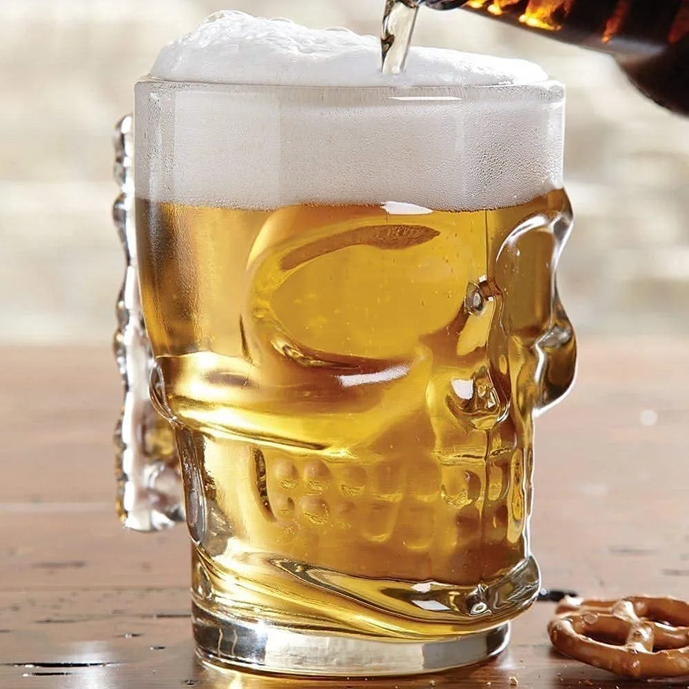 SKULL BEER MUG