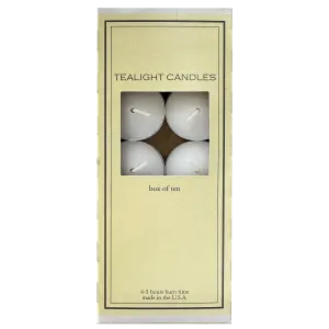Tea Light Wax Candles – 10-Pk.