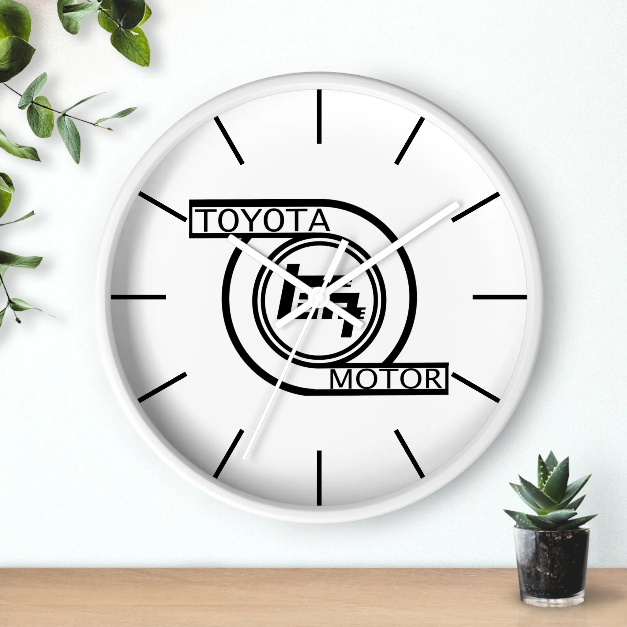 Teq Toyota Motors Wall Clock Gift - Reefmonkey
