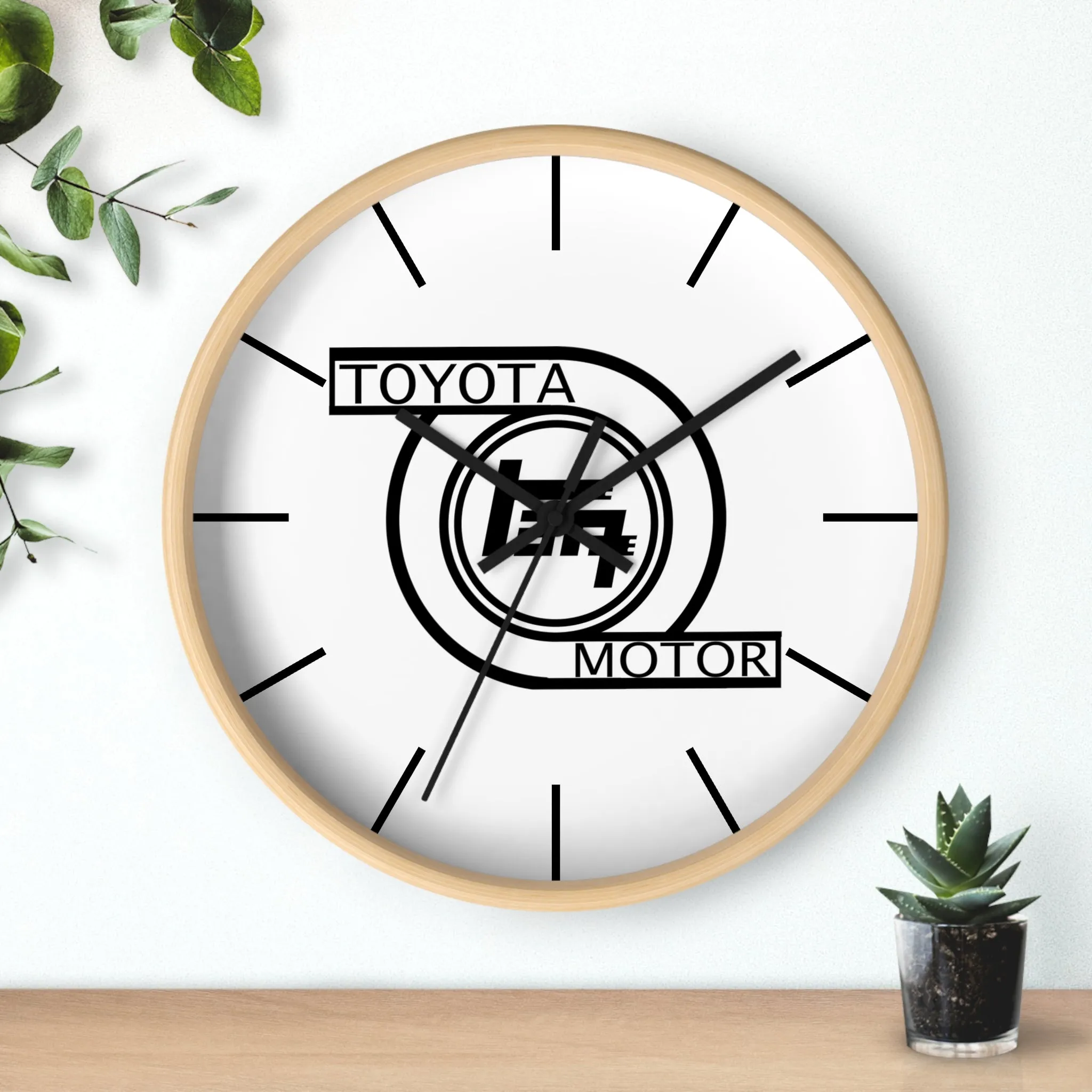 Teq Toyota Motors Wall Clock Gift - Reefmonkey