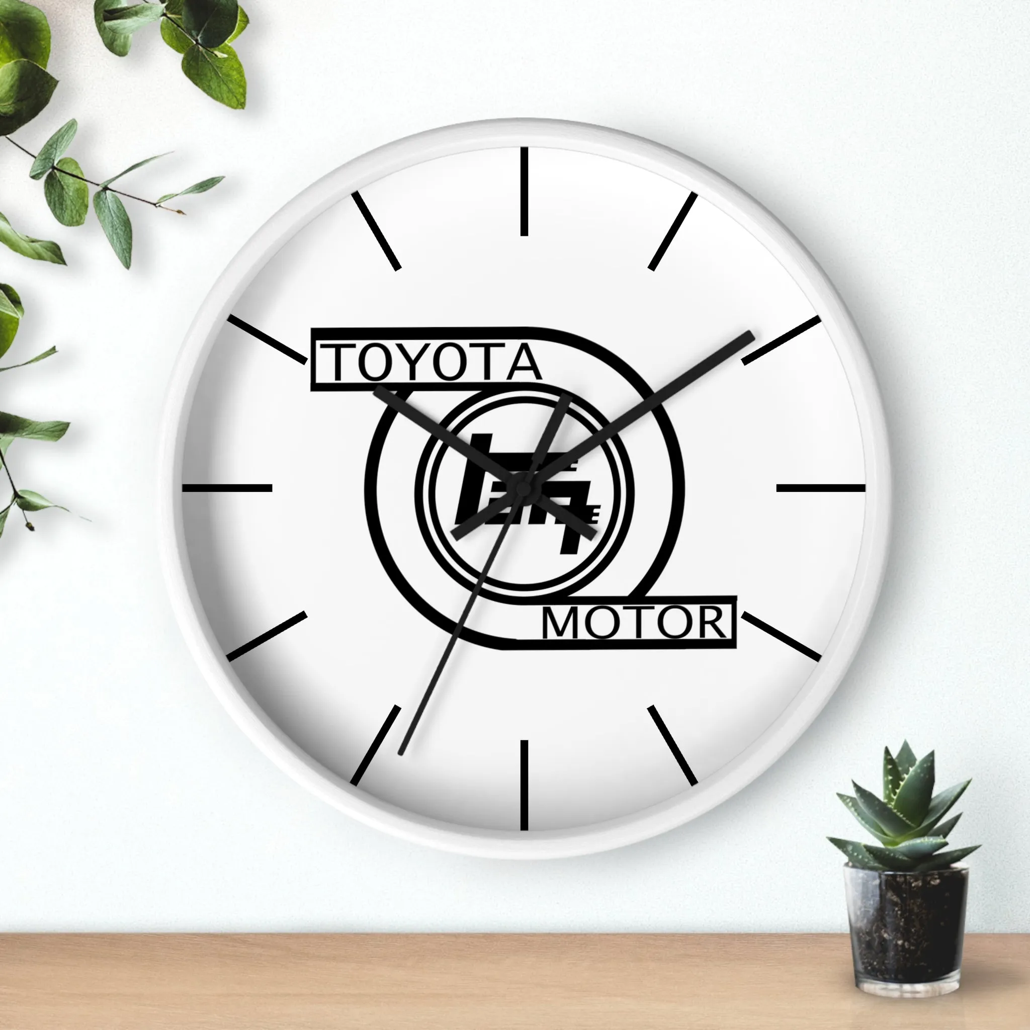 Teq Toyota Motors Wall Clock Gift - Reefmonkey